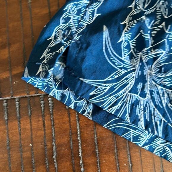 Lauren James 2XL pineapple pull on shorts active beach vacation nylon - Picture 4 of 6